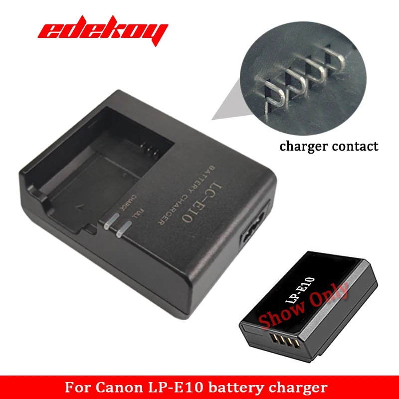LC-E10 /E LC-E10C BATTERY CHARGER For Canon LP-E10 EOS 1100D 4000D 3000D 1200D 1300D 1500D kiss X50 Rebel T3 EU Standard Plug charger adapter battery charger battery charger adapter