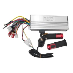 High - Power Electric Bike Brushless Controller & Throttle with Brake System (48V - 64V 1500W kit)