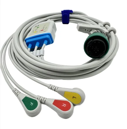 Рисунок 2 - Yilang 3 / 5 прямого подключения кабеля ЭКГ IEC 3