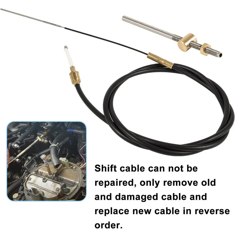 865436A02 Lower Shift Cable Kit Yacht Accessories for Mercruiser  