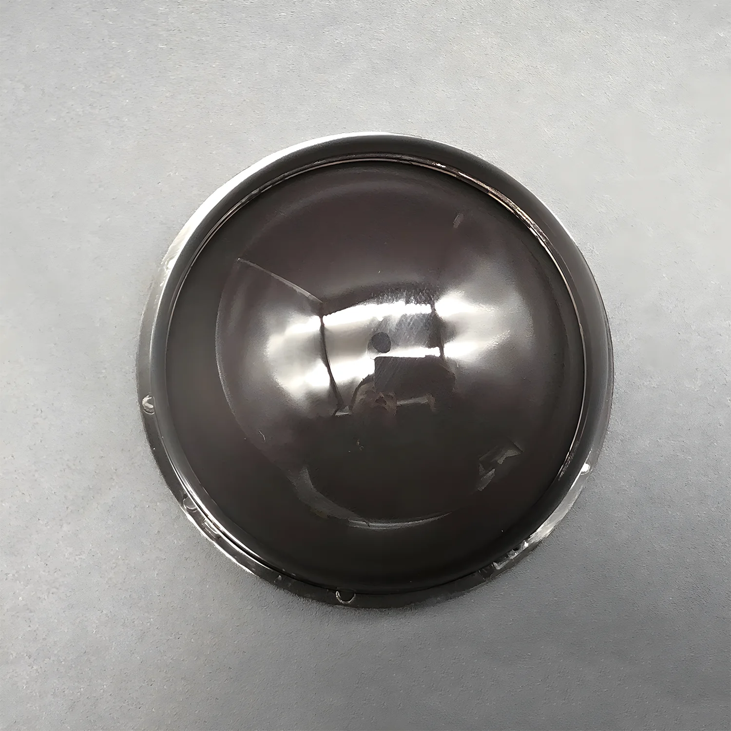 3.35"Dia x 1.77"H 85x45mm 3-Inch Polycarbonate Camera Protective Smoked Dome Cover for Hikvision Samsung CCTV Replacement