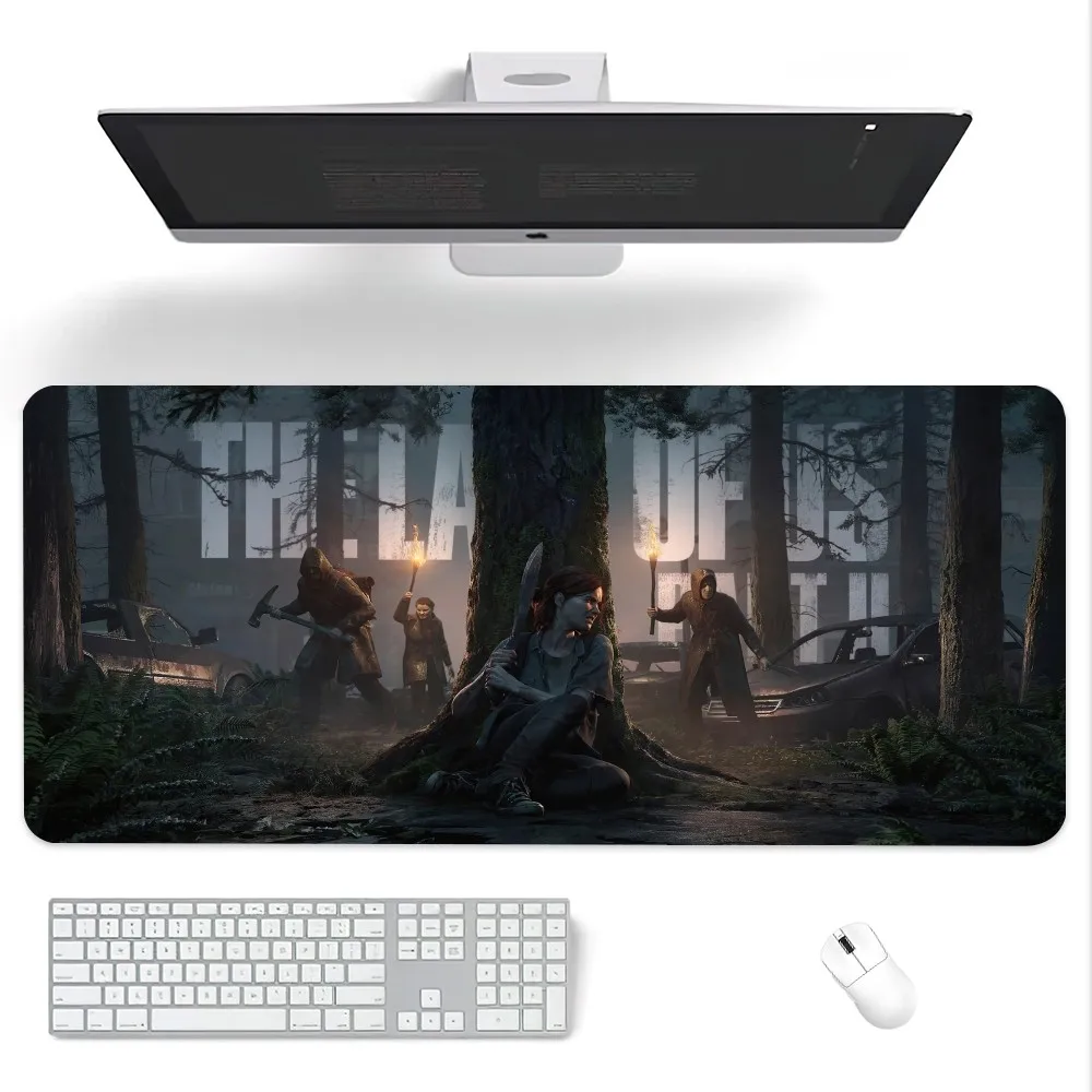 Game The Last of Us Part II Remastered Mouse Pad Computer Laptop Gaming Office Wrist Guard Non Slip Keyboard Pad 3