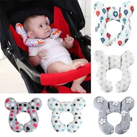 Protective Travel Car Seat Head And Neck Pillow Soft Neck Support Pillow Children U Shape Headrest Head Protection Cushion 2