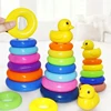 Baby Puzzle Development Rainbow Stacking Tower Games for Babies 0-3 years old Baby Color Stacking Ring Cups Toy for Kids Toddler 3
