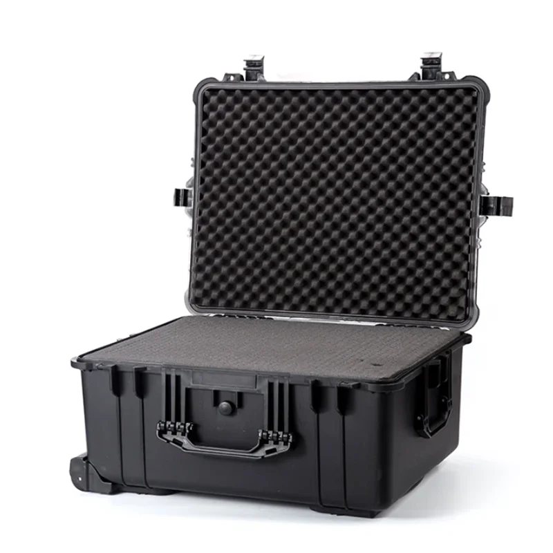 Waterproof Trolley Case Toolbox Dustproof Protective Camera Storage Instrument Box Equipment Protection With Pre-cut Foam Lining 2