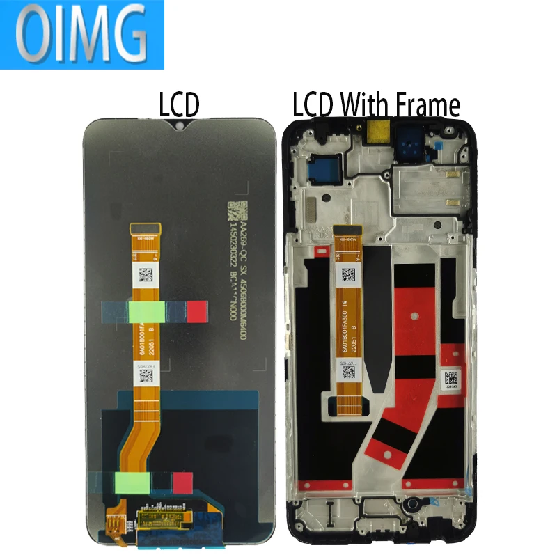 Display LCD Per Oppo A57 5G / A77 5G - 6.56 Pollici, Touch Screen Digitizer Full Assembly Con Kit