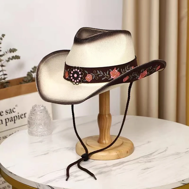 Custom Hat Mens Hats Straw Cowboy Hats For Men Burned Hats Custom