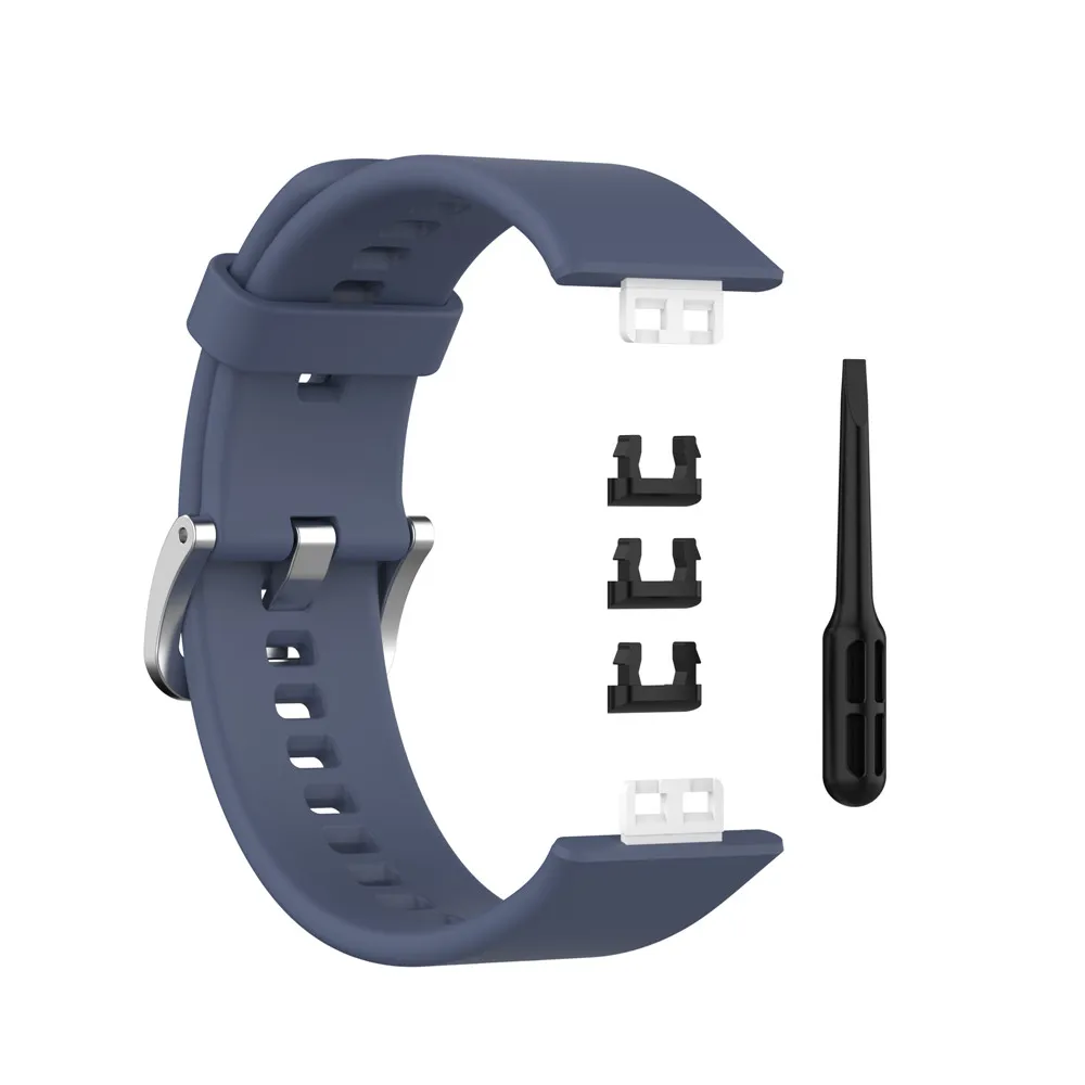 Silicone Sport Wristband Replacement for Smartwatch – Durable Strap with Tool Included