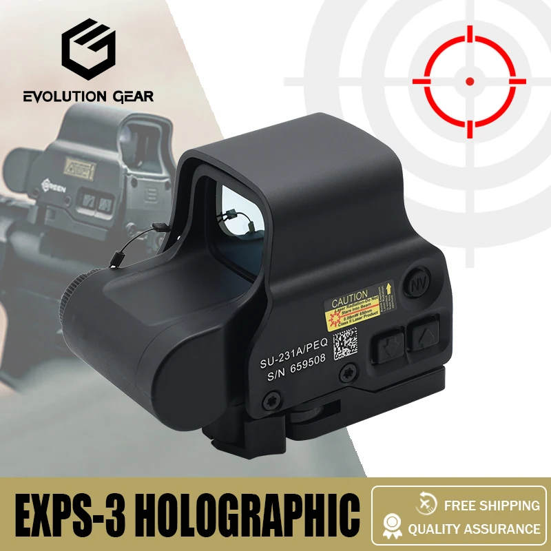 NewVersionEvolutionGearEXPS3NightVisionRedDot558Holographic