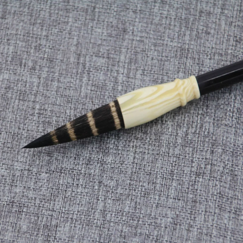 Chinese Calligraphy Writing Brush Squirrel Hair Brush Traditional Landscape Watercolor Painting Brush Regular Script China In