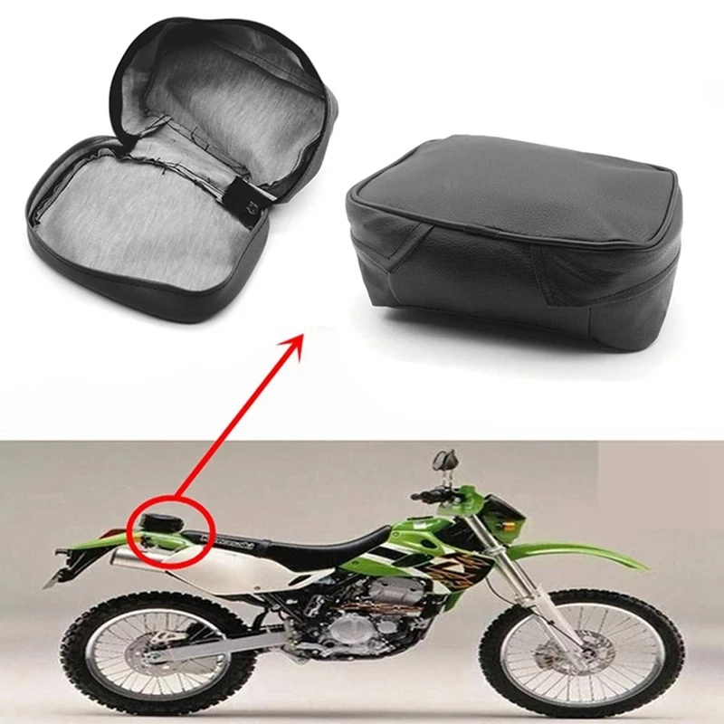 

Motorcycle Rear Seat Bag Rear Tool Bag Luggage Bag Saddle Bag For Honda CRF150/250 CRF450 XR250R XR350R XR600