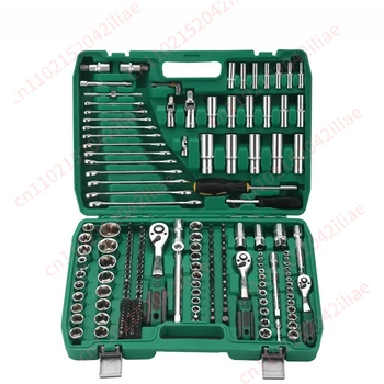 216 pieces of auto repair tool set socket wrench set 1