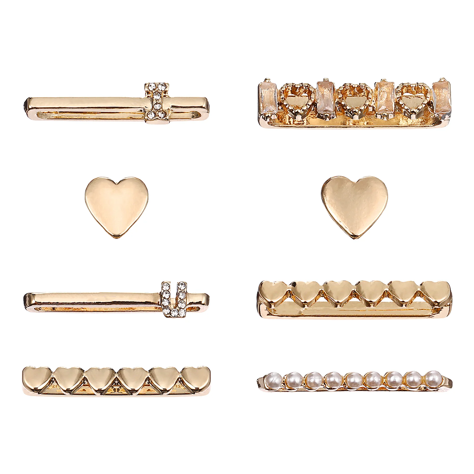 

8 Pcs Strap Decoration Tiny Watch Charm Mini Watchband Metal Charms For Intelligent