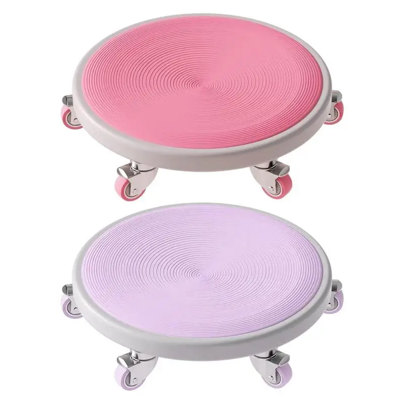 

Exercise 6-Wheel Disc Low Noise Abdominal Fitness Sliders Workout Plate Fitness Wheel Roller Disc With Knee Mat