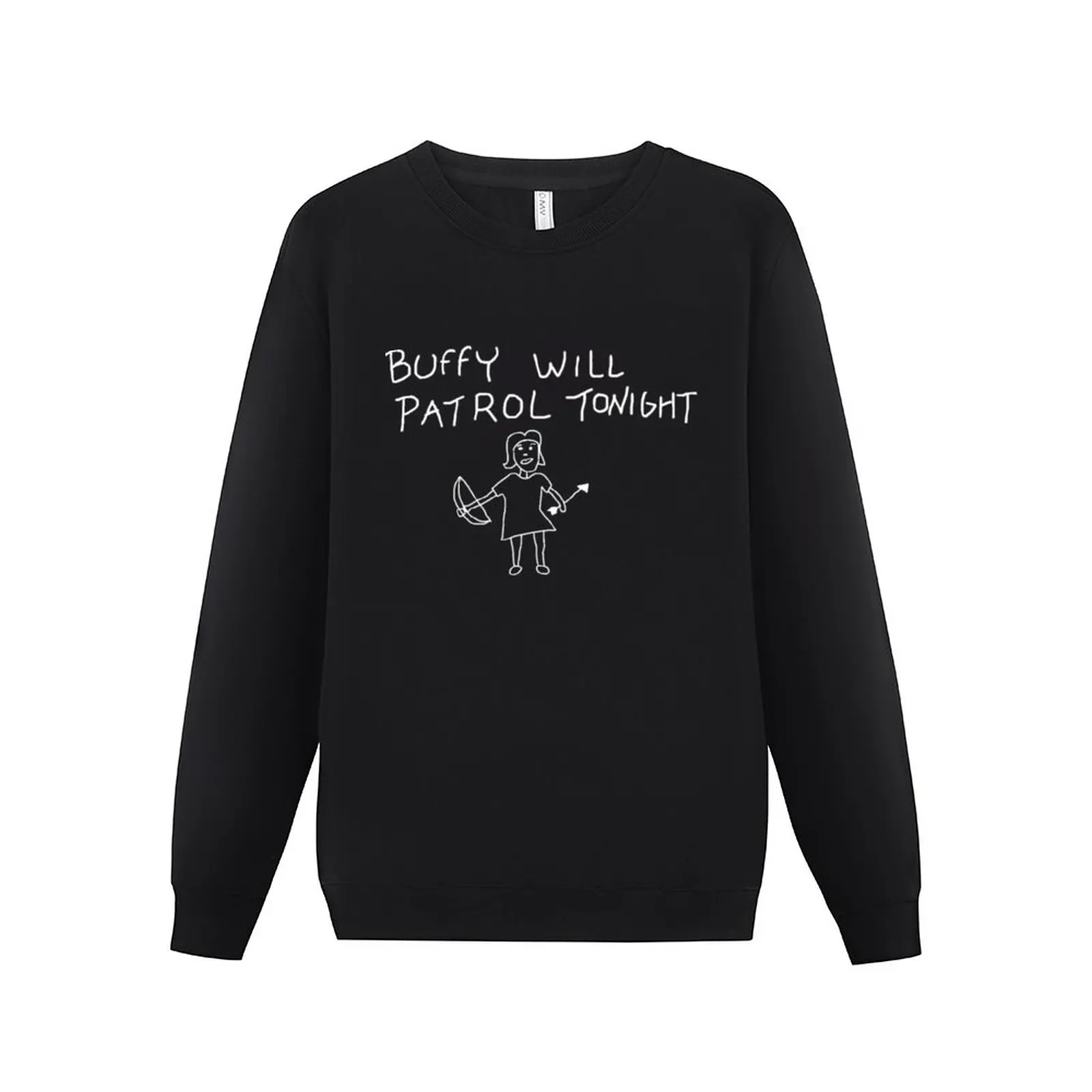 

New Buffy will patrol tonight on black Sweatshirt tracksuit men blouse mens designer clothes anime clothes hooded sweatshirt