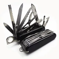 Multifunctional Pocket Knife 30 Basic Functions Multitool Swiss Hand Tools Army Knife Outdoor Camping EDC Gear Survival Knives 1