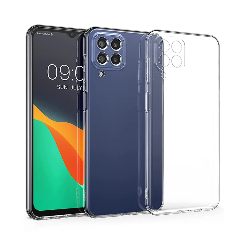 Ultra Thin Shockproof Clear TPU Phone Case - Soft Transparent Silicone Back Cover Housing