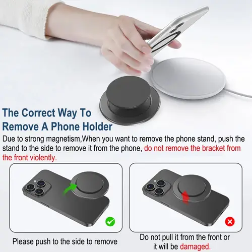 Magnetic Expanding Stand Grip Socket Finger Ring Holder for MagSafe for iPhone 15 14 Samsung Phone Stand Mount Phone Accessories - Image 5