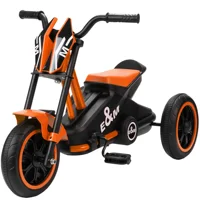 Tricycle, vélo pour enfants, vélo d'équilibre, vélo pour enfants avec pédales, vélo d'équilibre pour enfants de 18 à 36 mois, acier, 79x44x50 cm, orange 1
