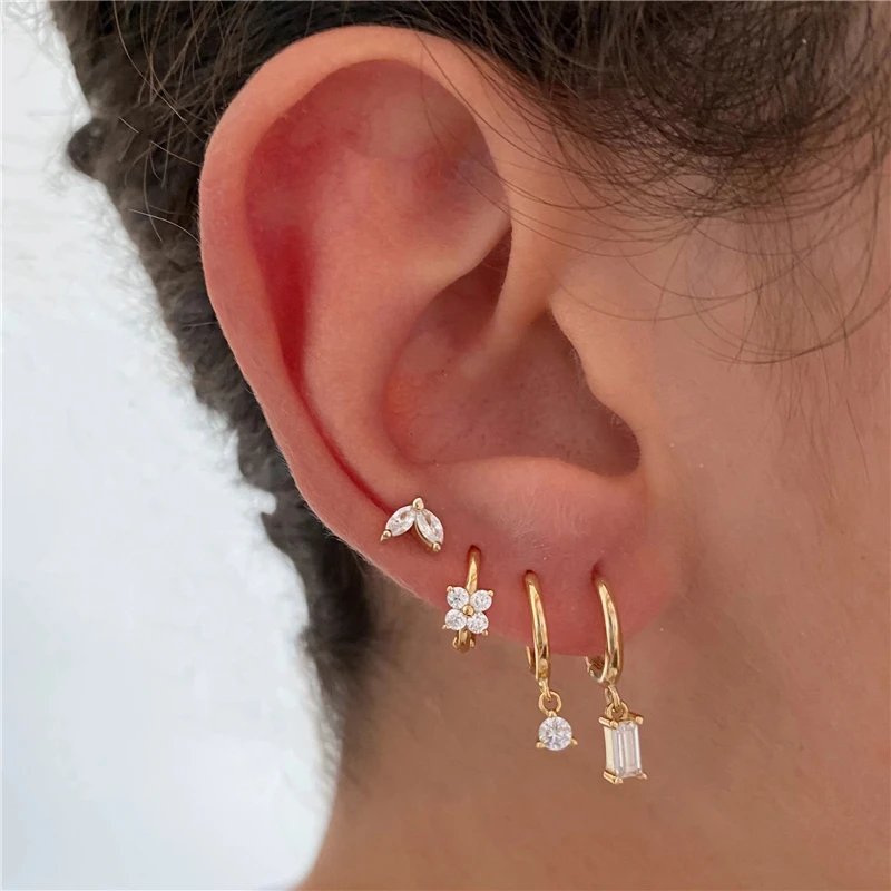 Boucle D Oreille Acier Chirurgical Pas Cher - Meilleures Ofes Neuf Et Occasion