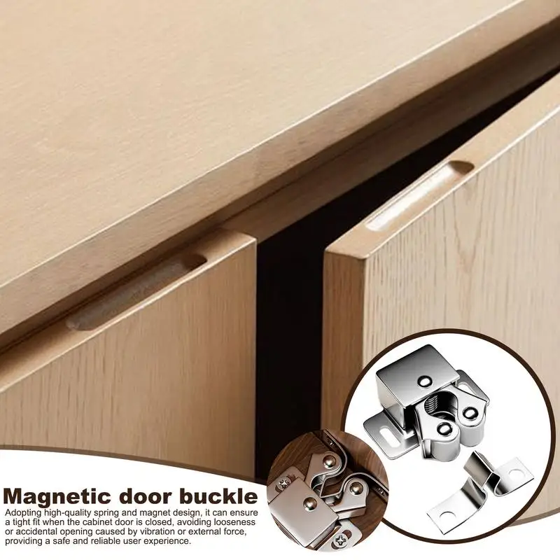 Cabinet Magnetic Catch Powerful Cabinet Door Magnets Heavy Duty Magnetic Closure Hardware Door Catch For Home Studio