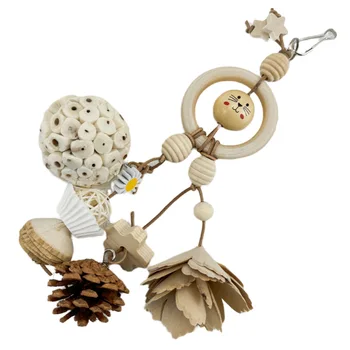 Colorful Hanging Parrot Molar Toy 1