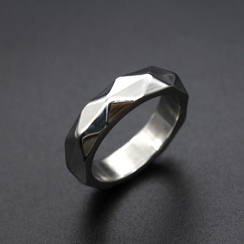 Fashion Titanium Steel Ring Men Domineering Stainless Steel Ring Trend Popular Jewelry finger ring stainless steel ring