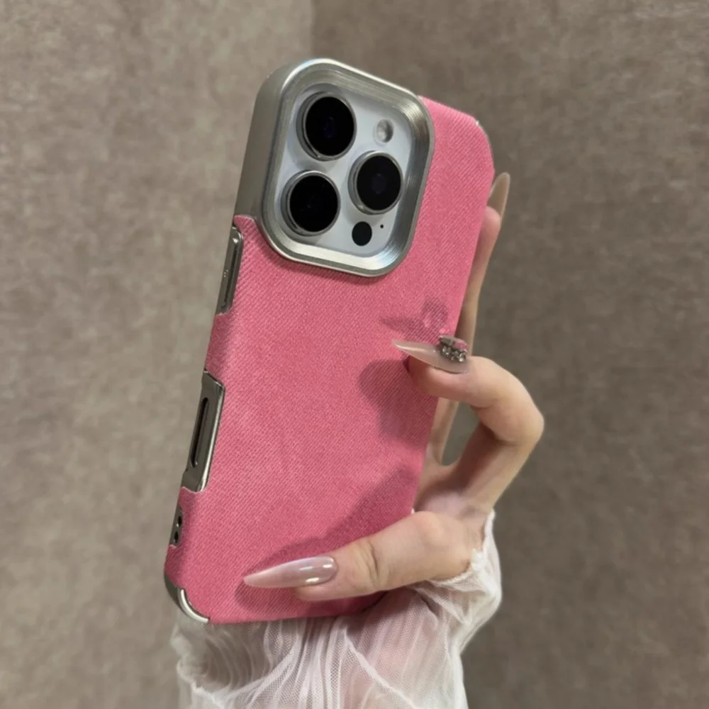 ตัวเลือกสินค้า เคสผ้าลินินกันกระแทก iPhone 17/16/15/14/13/12/11 Pro Max