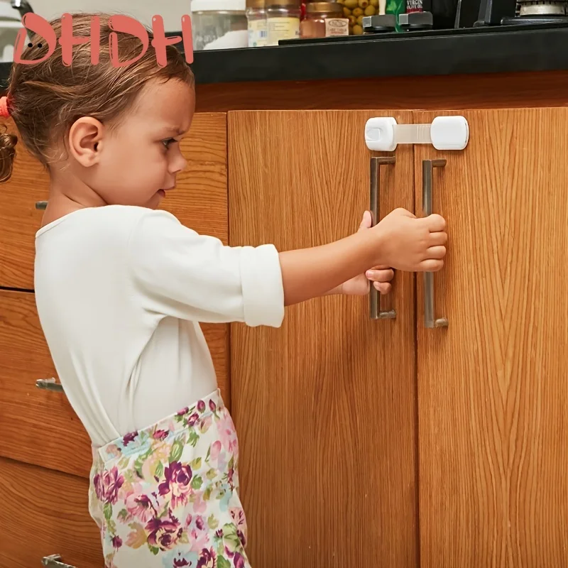 Child Lock Cabinet Lock Refrigerator Lock Safety Lock For Cabinets Drawers Toilet Fridge