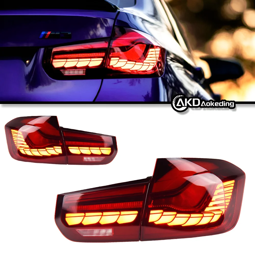 BMW f30用LEDテールライト,変更されたカーアクセサリー,ブレーキ
