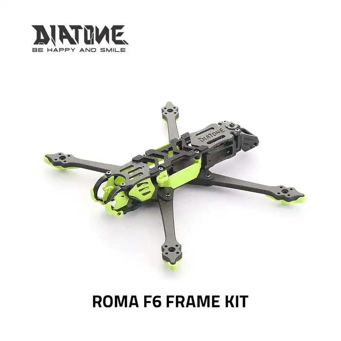 

DIATONE Roma F6 260mm T300 3K Carbon Fiber Frame Kits for FPV Freestyle 6inch Long Range Drones DIY Parts