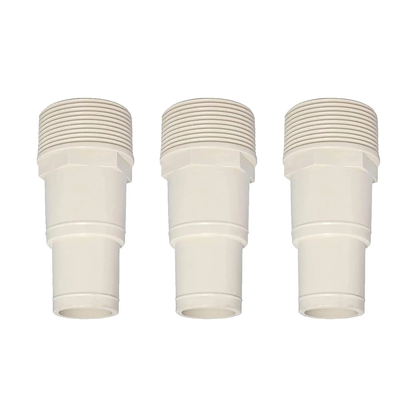 

3x Pool Filter Pump Hose Adapter Universal 1.25/ 1.5 inch Combo Hose Adapter for above Ground Pool Pump Filter Skimmer