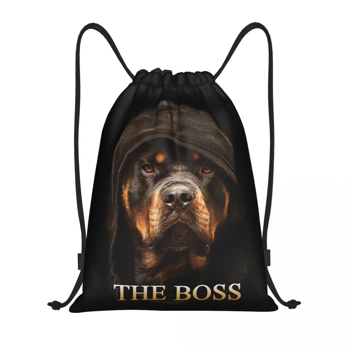 

Rottweiler Srule Puppies Dog Drawstring Bag Men Women Portable Sports Gym Sackpack Training Storage Backpacks