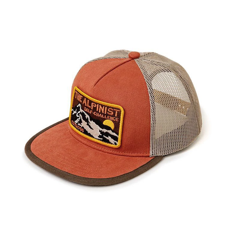 Maden Workwear American Retro Color Blo Flat Brim Baseball Cap Embroidered Breathable Me Dubill Hat ex Hat