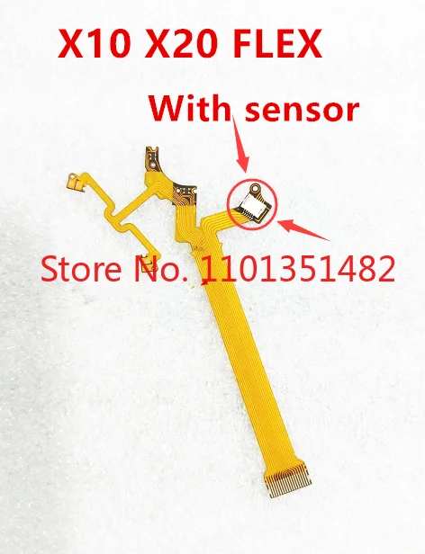 

NEW Lens Shutter Aperturti-Shake Flex Cable For FUJI FUJIFILM X10 X20 Digital Camera Repair Parts With sensor