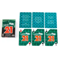 Drink Fun 21 Card Game A Hilarious Drinking Card Game Like The Classic Card Game 21 But More Alcohol 56 Pcs Cards 2