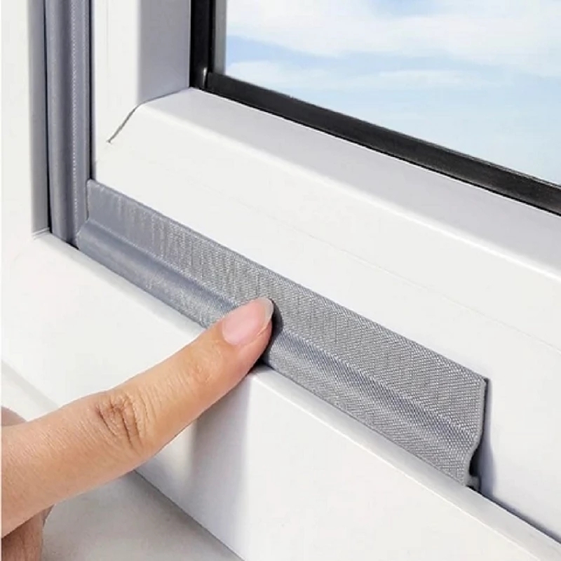 1/2M Window Sealing Strip Windproof Soundproof Cotton Seal Door Gap Sound Foam Bathroom And Kitchen Sealing Tape
