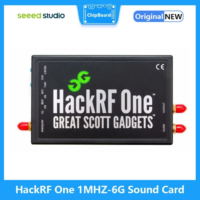 Hackrf One с открытым исходным кодом Sdr программно определяемая радиочастотная связь экспериментальная Платформа 1 МГц-6G звуковая карта