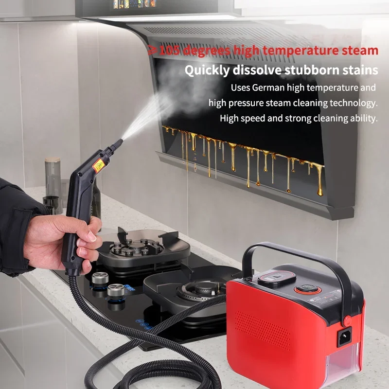 High-temperature high-pressure steam cleaner jet sterilization machine for home kitchen hood air conditioner car United States/European Union