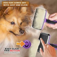 2026 Cleaning Slicker Brush for Dogs and Cats Pet Hair Brush for Shedding Long and Short Hair Cat and Dog Grooming Tool 5