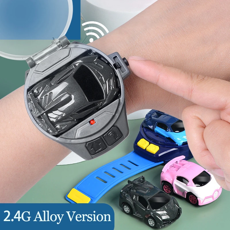 Kids Cartoon Watch Remote Control Car Toy RC Car Funny Crab