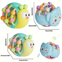 Bébé balles hochet couette jouet doux main saisir balle éducatif sensoriel jouets activité bébé ramper jouets 0 6 12 mois 6