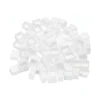 2ml White Watercolor Half Pans, 50 Pack Empty 1/2 Pans Plastic Watercolor Tins for Watercolor Oils Acrylic Painting Travel Tin 1