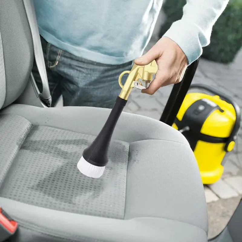 Souffleur Nettoyage Auto - Outil Détaillant Pour Intérieur Voiture, Connecteur Compresseur, Aluminium - 8