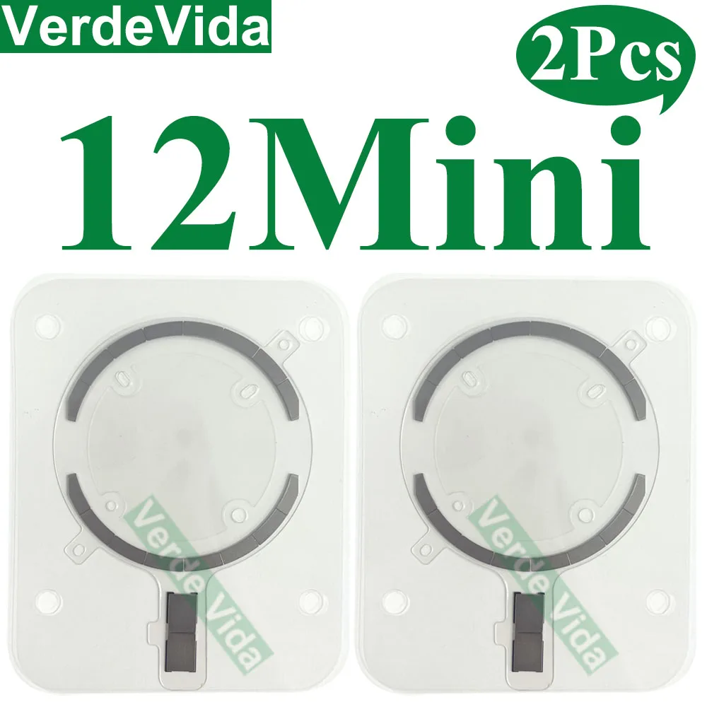 2Pcs 무선 NFC 충전 MagSafe 자석 iPhone 13 Pro Max 15 16 14 Plus 12 미니 NFC 자기 Magsafe 자석 서클 링