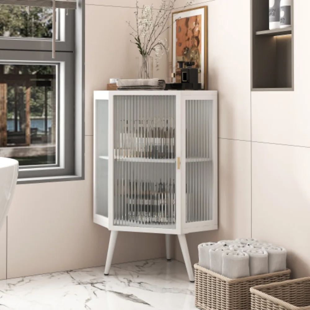 22" Corner Storage Cabinet 2