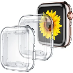 Premium Tempered Glass Screen Protector Set with Durable Case (Series 1 2 3 42mm)