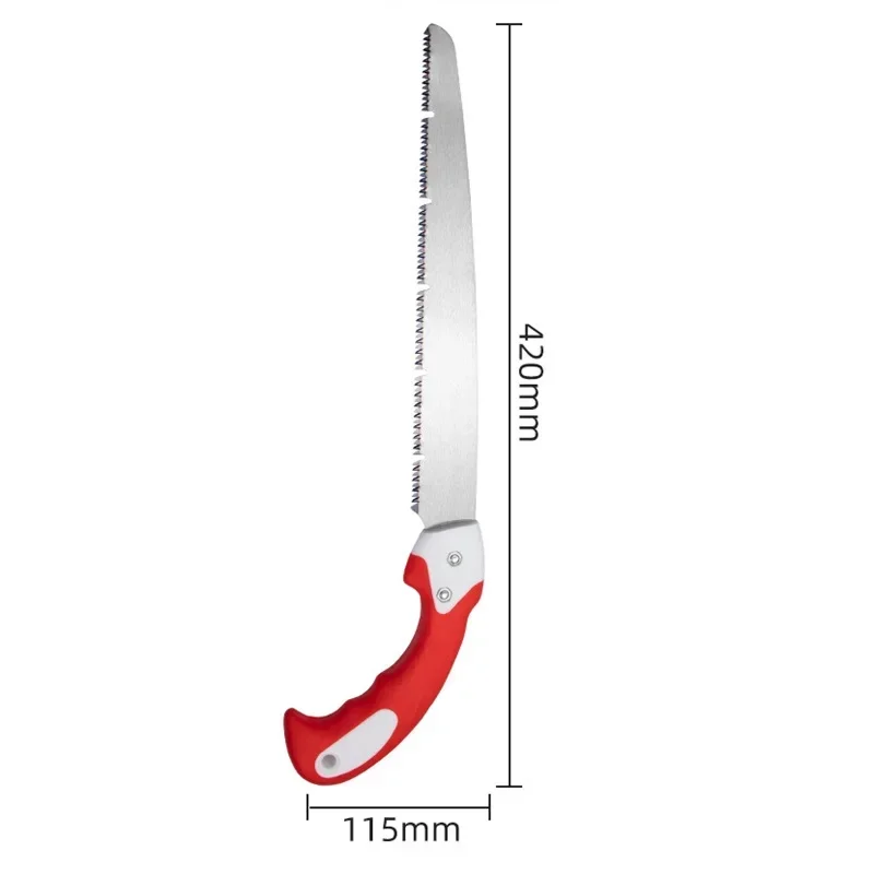 Handsaw Sharp Pruning Shear Reciprocating Waist Saw Cutter For Garden Fruit Tree Woodworking Trimming Tool With Protective Cover
