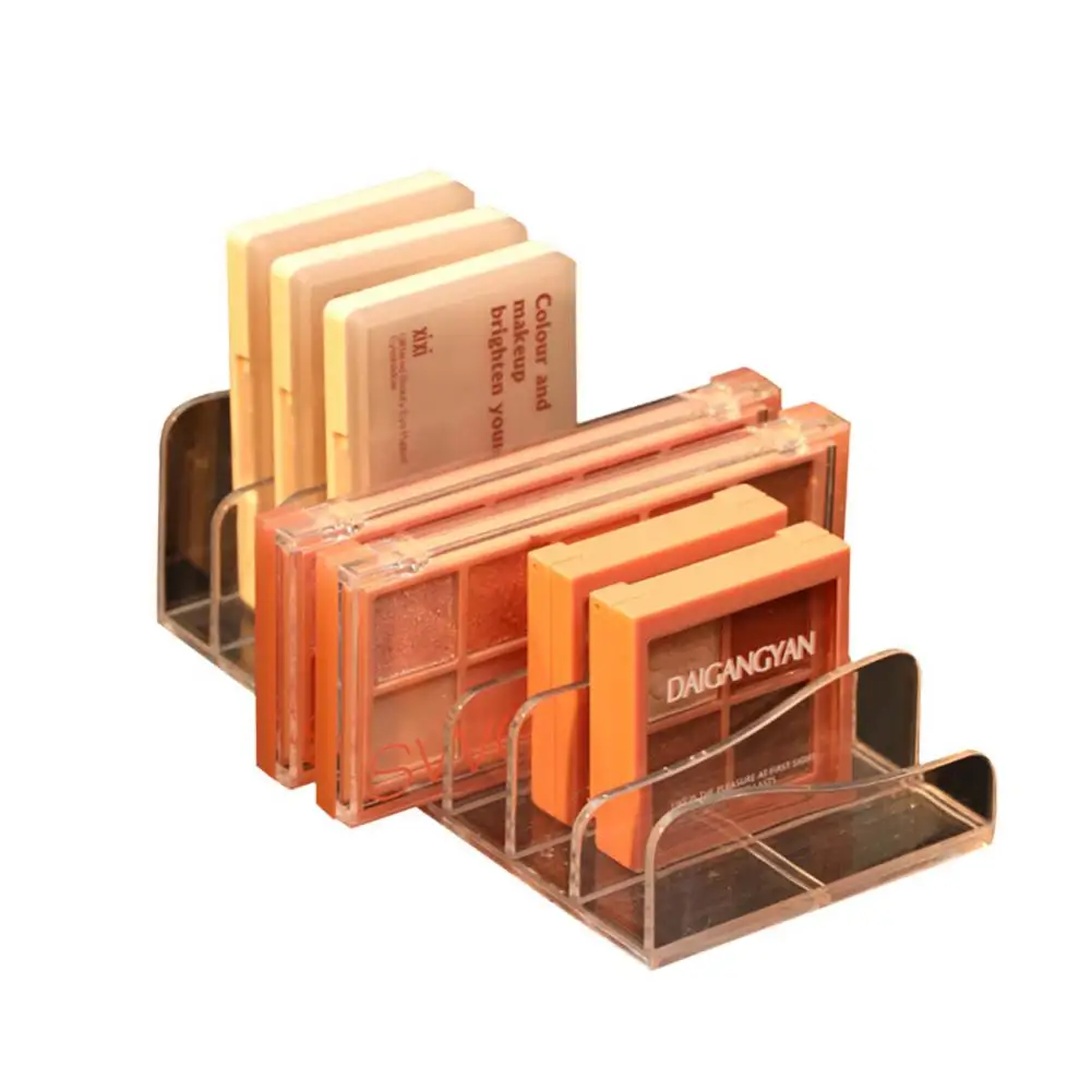 Eye shadow tray storage rack transparent powder box desktop drawer cabinet color air cushion powder cosmetics rack Storage rack 3
