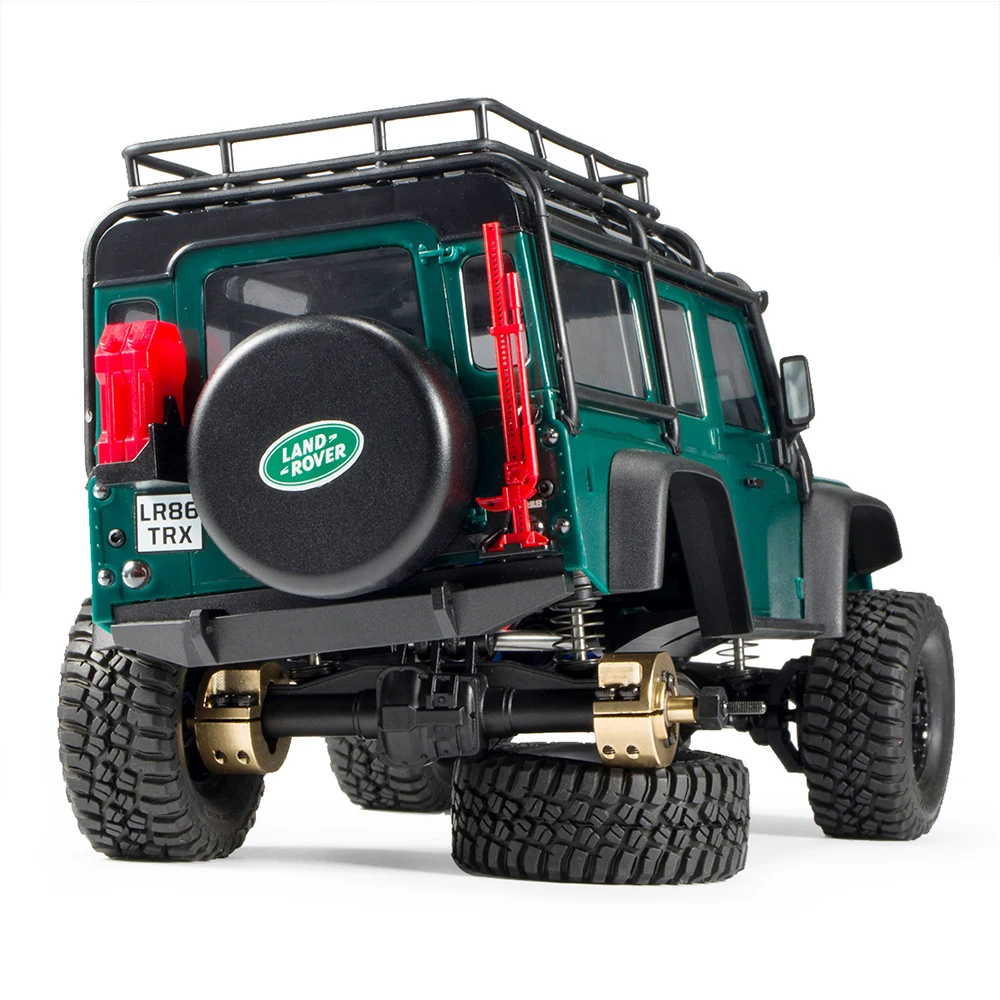TRX4M Achse Messing Gewichte Lenkverbindungsblöcke Achsschenkel Diff Abdeckung Rollenblöcke für 1/18 RC Crawler TRX4-M Chassis Upgrade-Teile – Detail 15